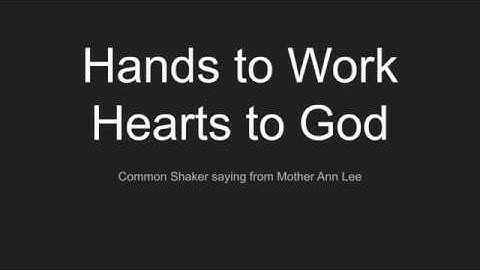 The Shakers: An Introduction to an Early American Religion