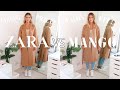 ZARA VS MANGO HAUL | WHO DOES BETTER AUTUMN/WINTER CLOTHING?