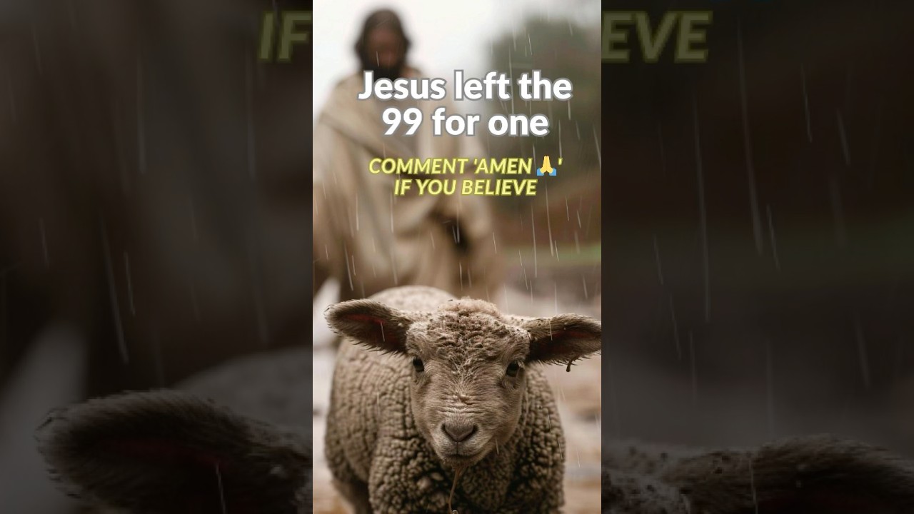 Jesus Found the Lost Sheep 