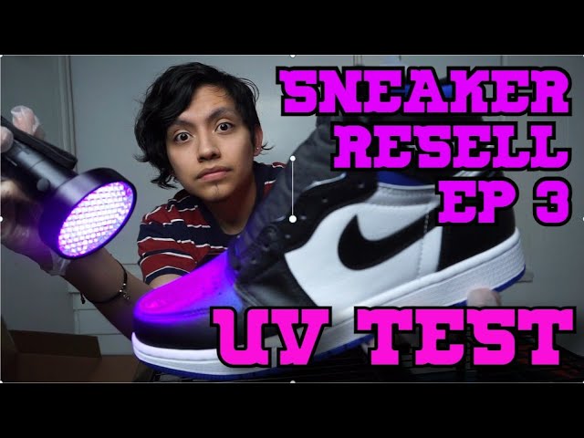 Is this UV Light Method a Legitimate Method for Legit Checking Shoes :  r/Sneakers