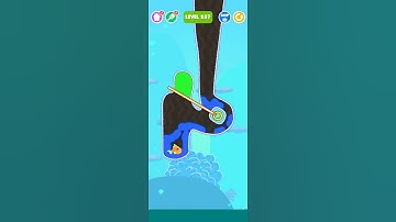 save the fish level 257 -mobile game/fishdom #shorts