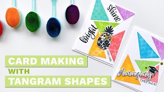 Card Making With Tangram Shapes