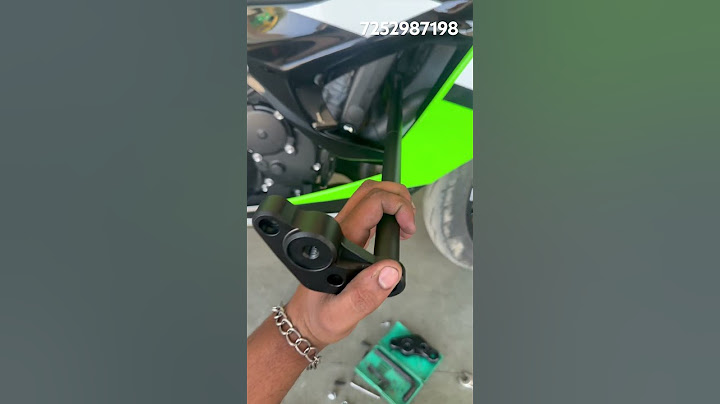 Kawasaki zx6r frame slider and rediater grill install super bike work Dehradun  #z900 #zx10r #zx6r