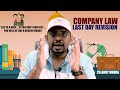 Company Law Marathon || CS Executive || Last Day Revision Lecture | CS Amit Vohra