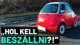 Bocsi, olaszra vagyok állítva! - Microlino teszt a Gablininél!