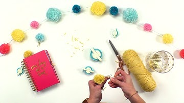 DIY Pom Pom Planner Clips