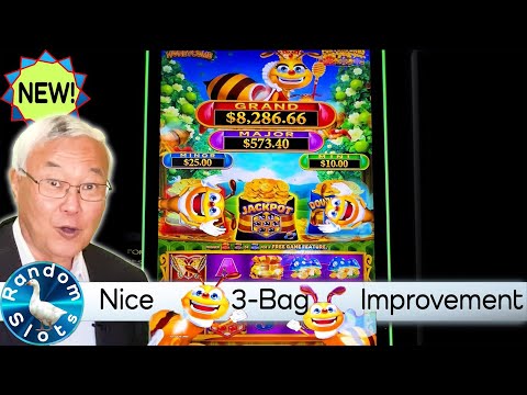 Lucky Honeycomb Fortune Bags Slot Machine Feature