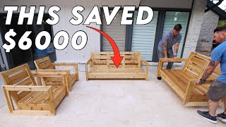 $10,000 DIY Outdoor Furniture by Jonny Builds 183,071 views 1 year ago 18 minutes
