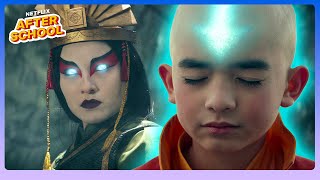 Aang Enters the Avatar State  Avatar The Last Airbender | Netflix After School