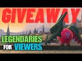 LEGENDARY Pokémon GIVEAWAY! | Scarlet & Violet | GIVEAWAYS every 20 LIKES! | Mewtwo 6 Star Raid Prep