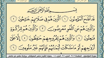 سورة المؤمنون | ماهر المعيقلي
