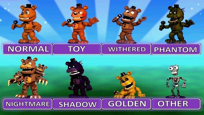 PLAY AS ANIMATRONICS!!.. FNAF WORLD: The Return to Nightmares 