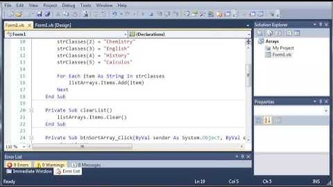 Visual Basic Tutorial   61   For Each Loop