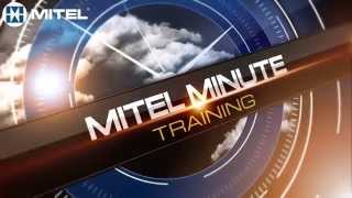 Mitel® Minute Training: 6863i How to use Mute