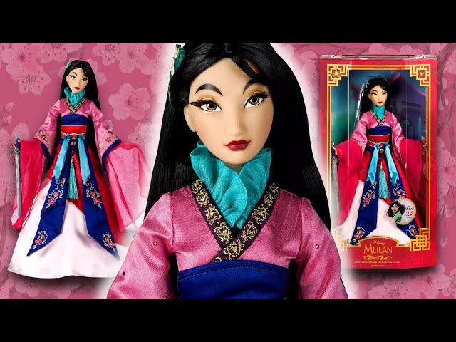 New Disney Mulan Barbie Doll | Blue & Pink