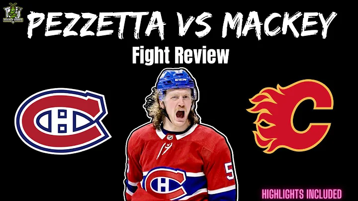 Pezzetta VS Mackey - Fight Review (Habs/Flames)