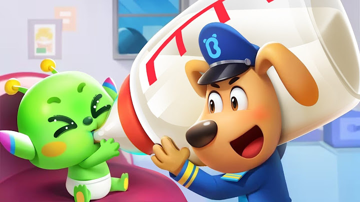 Police Takes Care of Baby Alien | Baby Care | Funny Cartoons for Kids | Sheriff Labrador