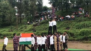 sare Jahan se acha  #independenceday // army dance performance