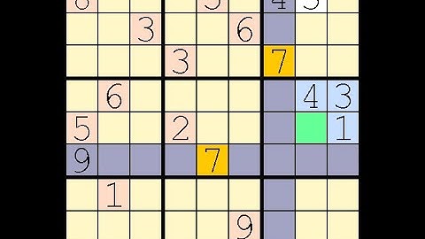 How to Solve New York Times Sudoku Hard  October 16, 2023 - v1