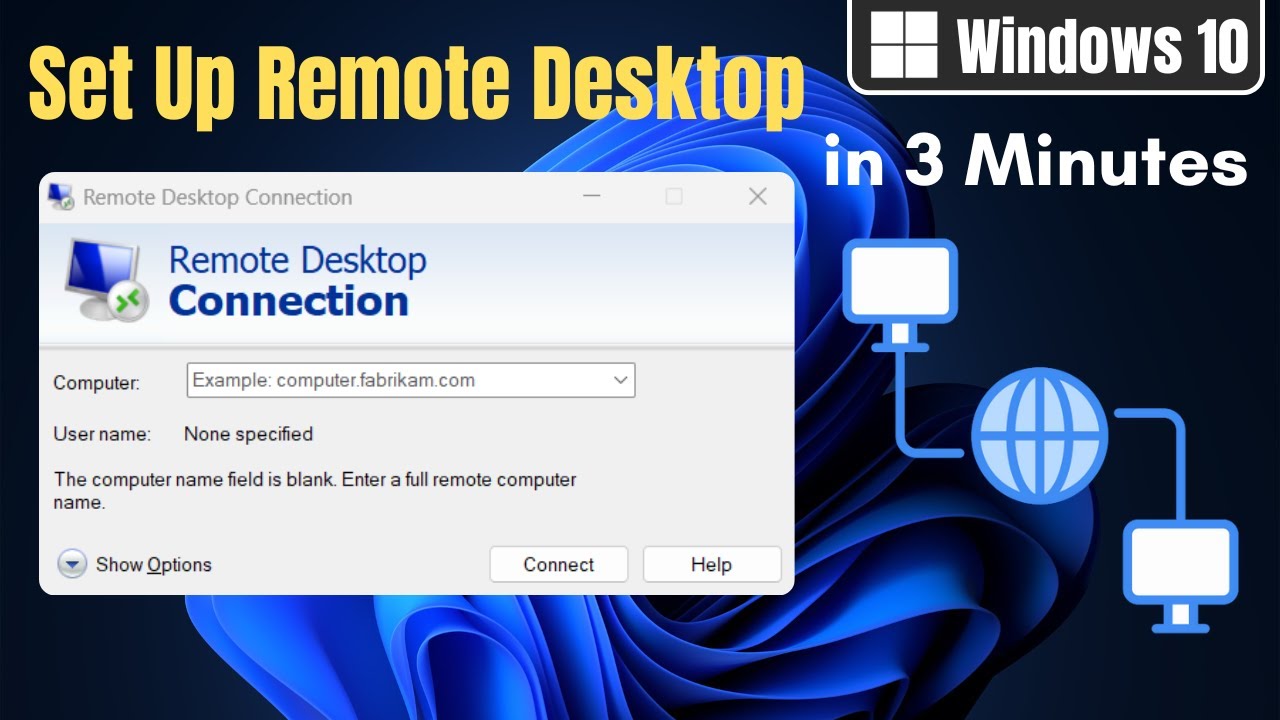 How to Setup remote desktop connection windows 10 ( Step by Step ...
