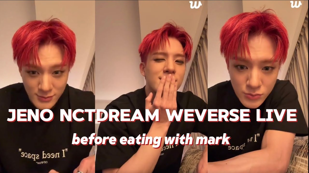 (SUB INDO/ENGSUB) Jeno Nct Dream Weverse Live Before Dinner With Mark (251111) in Japan