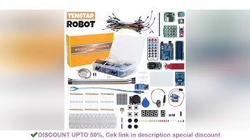 TENSTAR RFID Starter Kit for Arduino for Raspberry PI for UNO R3 Upgraded Version Learning Suite