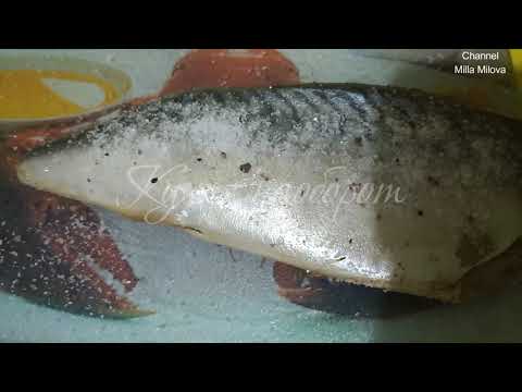 ВКУСНЕЙШАЯ СКУМБРИЯ СУХОГО ПОСОЛА