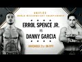 Errol Spence Jr. vs Danny Garcia: November 21, 2020 on FOX PPV