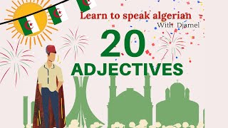 20 adjectives to learn in ALGERIAN