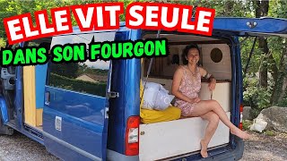 Marie 28 Ans VIT & VOYAGE SEULE dans son FOURGON AMÉNAGÉ - #vanlife FEMMES LIBRE #vantour #liberté