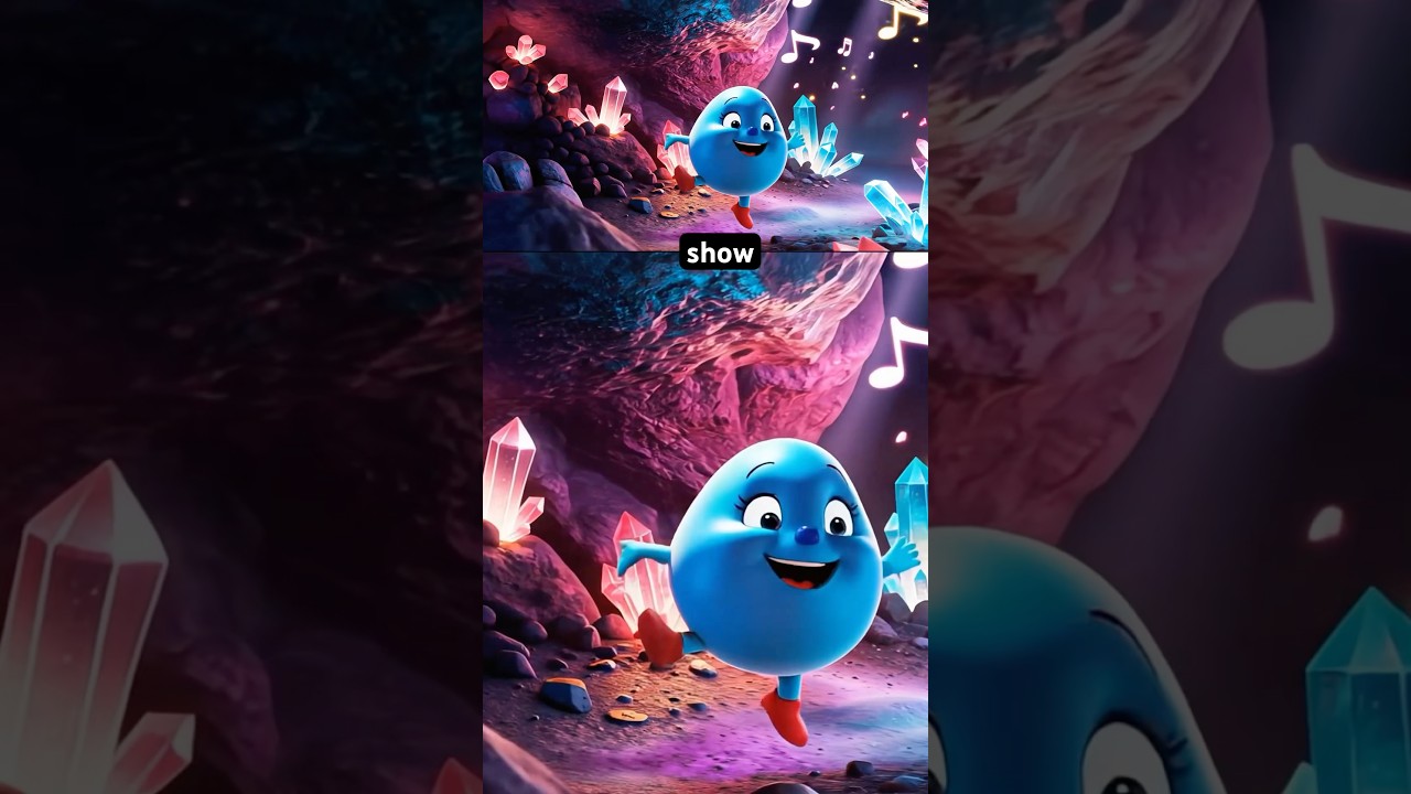 Humpty in the Crystal Caves | Deep Inside Where Crystals Glow ✨