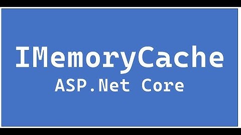 ASP.NET Core Caching Tutorial | IMemoryCache in C# Explained