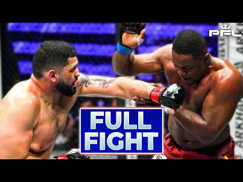 HEAVYWEIGHT MAYHEM! | Maxwell Djantou Nana v Eduardo Neves | Full Fight | PFL Charlotte