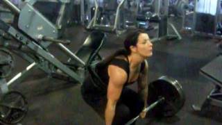 Trace Ryan Deadlift Training American Cup 315lbs