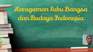 Materi ips kelas 4 : " keragaman suku ...