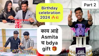 Switzerland  varun anlay Aditya ne maza sathi ￼ gift 🎁 happy birthday 2024 celebration part 2 ￼￼￼