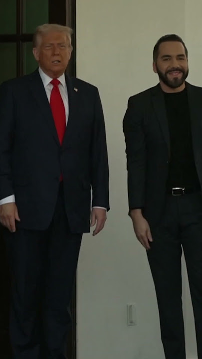 President Trump meets with the president of El Salvador, Nayib Bukele