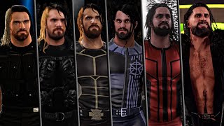 WWE 2K23 - Seth Rollins Entrance Evolution in WWE Games! ( WWE 2K14 To WWE 2K23 )