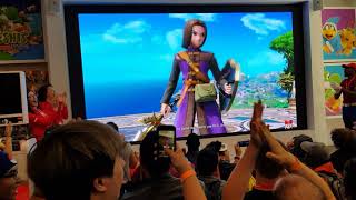 ME AND NINTENDO NYC REACTS TO THE DRAGON QUEST HERO IN SMASH!!!