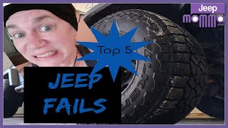 [Jeep Fails] Top 5  Tips Suspension Issues