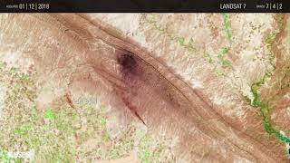 Satellite Images Of Oil Fires In Iraq Set By Isis