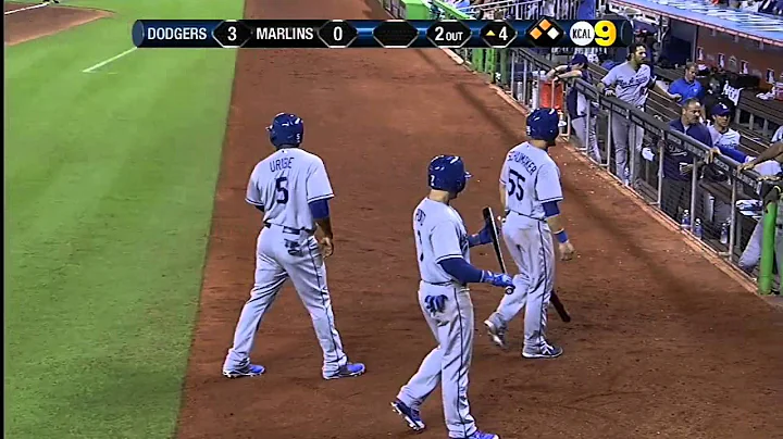 2013/08/22 Crawford's two-run double