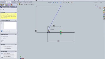 #Solidworks_for_begginers: How to make a Triangular Prism on solidworks, Exercice 04