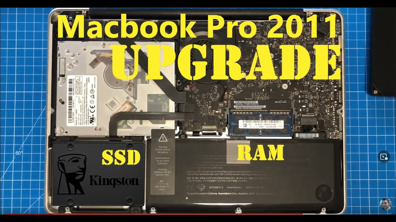 Macbook Pro 13 Ram SSD Upgrade - YouTube