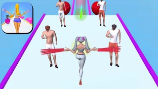 Nail Woman: Baddies Long Run, High Women Nails Gameplay Walkthrough part 8 (iOS,Android) screenshot 3