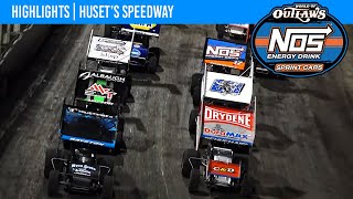 World of Outlaws NOS Energy Drink Sprint Cars | Huset’s Speedway | June 23, 2023 | HIGHLIGHTS