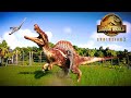 Raptors Pack Hunting vs Medium and Large Dinosaurs | Jurassic World Evolution 2