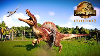 Raptors Pack Hunting vs Medium and Large Dinosaurs | Jurassic World Evolution 2