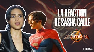 The Flash : La réaction de Sasha Calle quand elle a eu le rôle de Supergirl !