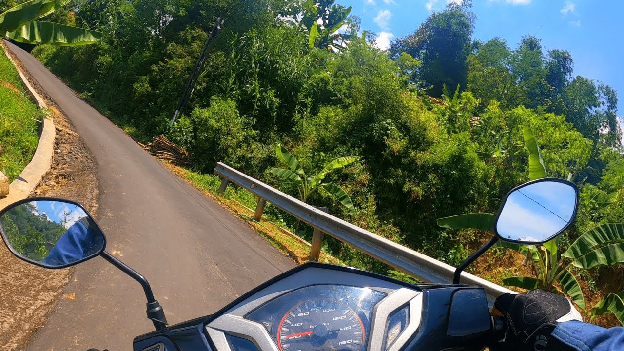 Jalur Alternatif Ciniru  Kuningan via Rambatan - Longkewang ‼️ Motor jadul jangan harap kuat nanjak